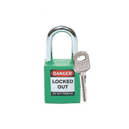 Cadeado Verde Arco em Aço 38MM BRADY