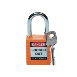 BRADY Steel and Nylon 38MM Orange