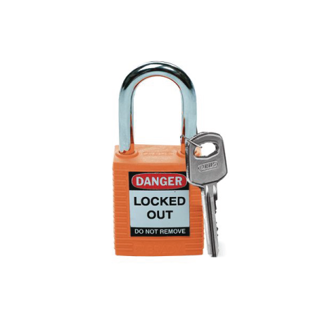 BRADY Steel and Nylon 38MM Orange
