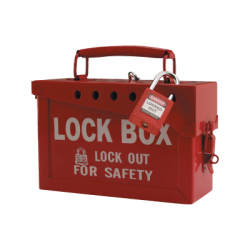 13 LOCK LOCK BOX-RED