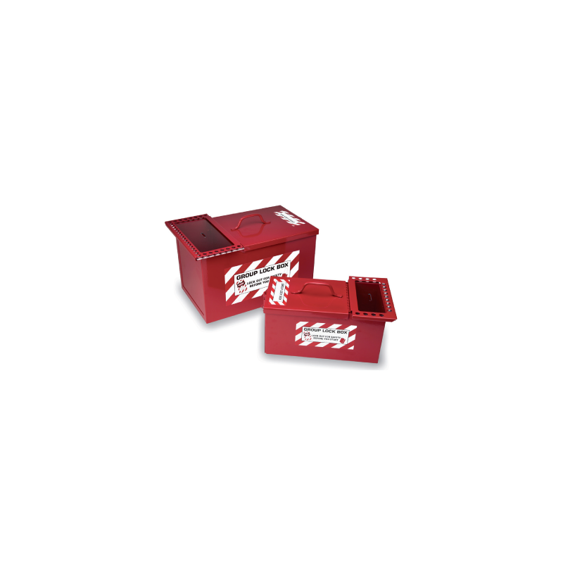 BRADY Steel Group Lock Box 162 x 300 x 67.70mm
