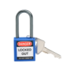 BRADYAluminium Arc Compact Padlock 38mm Blue