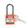 BRADY Compact Padlock Aluminium Ring Orange 38MM