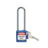 BRADY Compact Padlock Aluminium Blue Ring 75mm