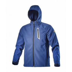Casaco Softshell Sail Azul XL Com Capuz DIADORA