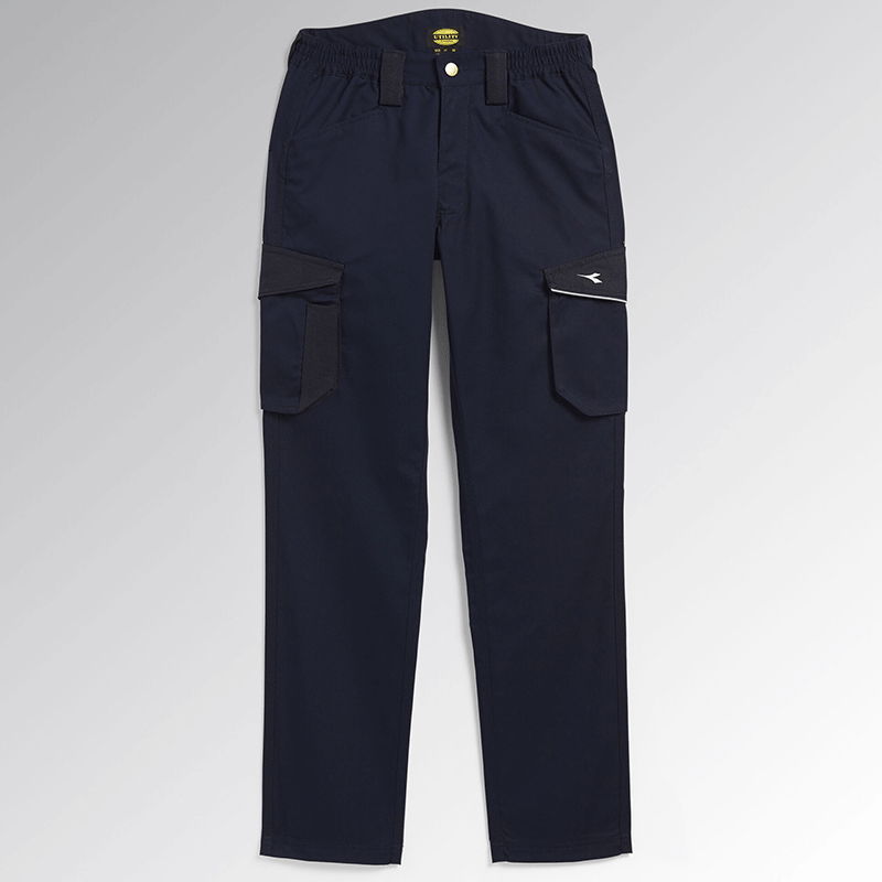 Calças Multibolsos Staff Cargo Azul Marinho S DIADORA