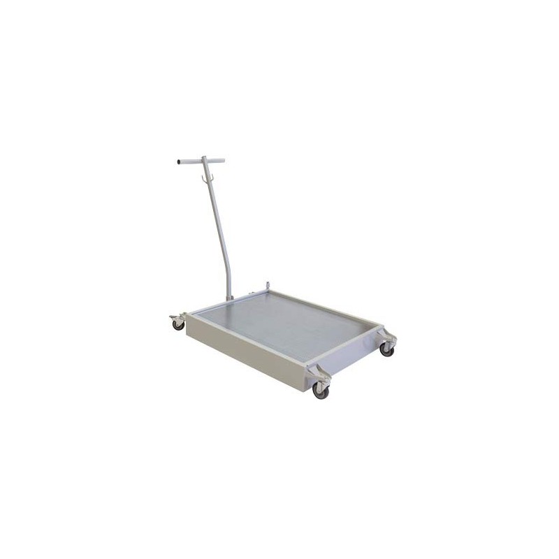 GARTEC Mobile Floor Waste Oil and Antifreeze Drainer Capacity 80 L