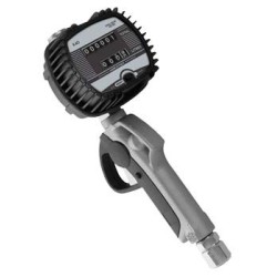 GARTEC Control Valve with Mechanical Meter and Flexible Spout with Manual Non Drip Tip