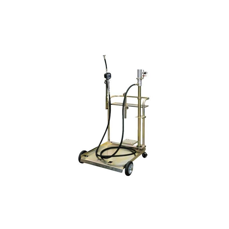 GARTEC New Oil Mobile Distribution Kit for Tanks 200 L with Standard Car and 4 m Tube