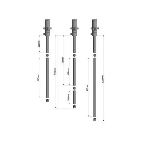 GARTEC 900 mm Modular Extension Tube for Oil Pumps
