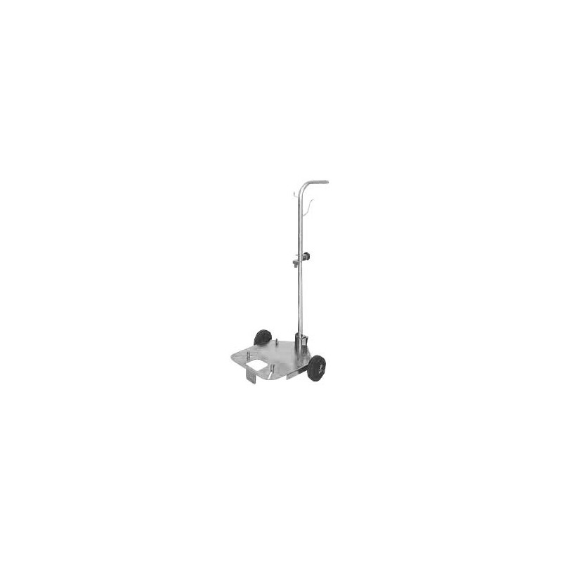 GARTEC 2 Wheel Cart with Adjustable Base for 20/60 kg Barrels