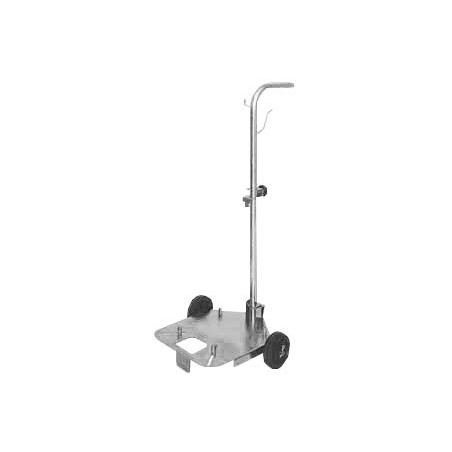 GARTEC 2 Wheel Cart with Adjustable Base for 20/60 kg Barrels