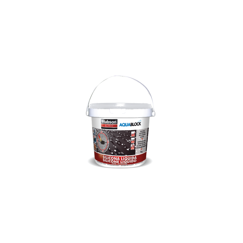 RUBSON Liquid Silicon Aquablock 1Kg Tile