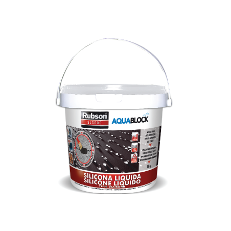 RUBSON Liquid Silicon Aquablock 1Kg Tile