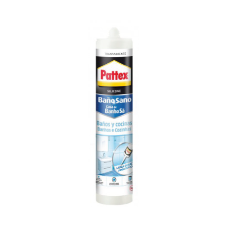 Cocina y Baño Saludable Silicona Transparente PATTEX