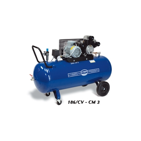 LA PADANA Oil-Lubrificated - High-Performance - Single-Double-Stage Compressors with Belt Drive 169/C - CT2