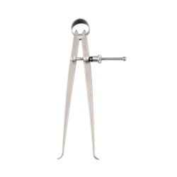 STARRETT 73B Series Compass with Spring and Quick Setting Screw 200mm