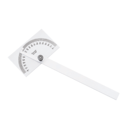 Transferidor de Aço com Régua Fixa NºC183 Retangular 150mm - 6 STARRETT