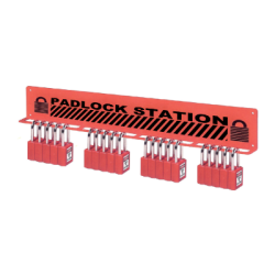 THIRARD Metal Station For 20 Padlocks 530mm