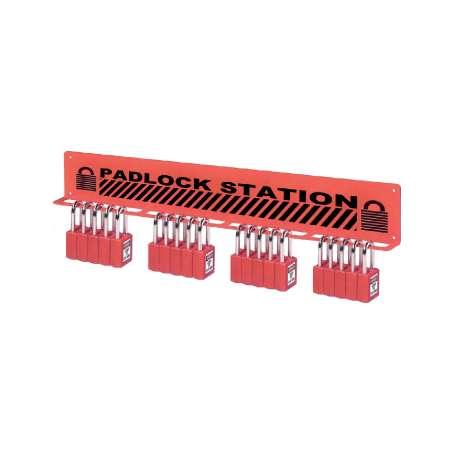 Estação de Metal Para 20 Cadeados 530mm THIRARD