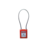 Cadeado de Bloqueio 40mm Cabo de Aço Ø3X150mm 1 chave THIRARD