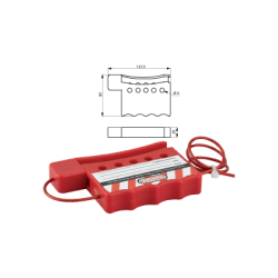 Cable de Bloqueo Ajustable 60CM-3mm THIRARD