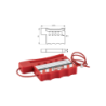 CABLE LOCK OUT 60CM. DIAMETRO 3MM