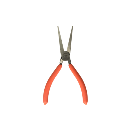 VBW 160mm  Flat Nose Pliers with Long Jaws Polished Dip-Coated