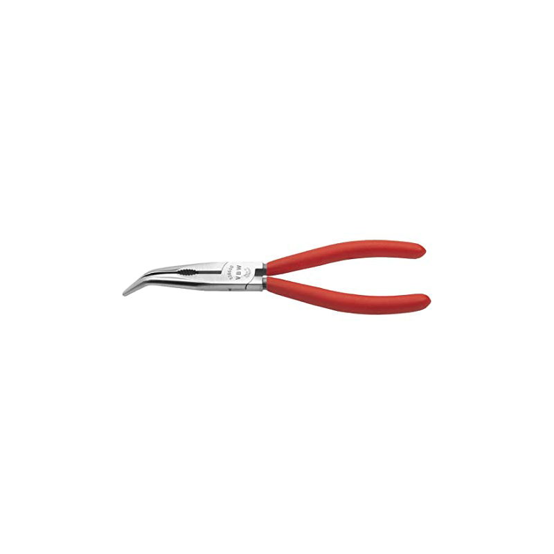 VBW 160mm 45° Snipe-Nose Pliers Tel. Engineer’s Pliers Polished Dip-Coated