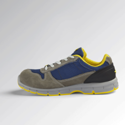Sapatos de Segurança Run Text Low Azul e Amarelo S1P SRC ESD 41 DIADORA