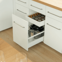GTV Drawer Axis Pro Soft-Close 107x400 White