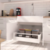 GTV Drawer Axis Pro Soft-Close 222X400 White