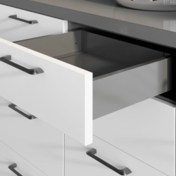 GTV Drawer Axis Pro Soft-Close 107x450 Anthracite
