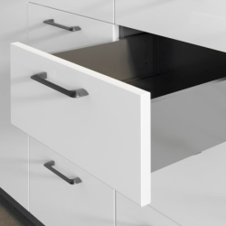 GTV Drawer Axis Pro Soft-Close 139X400 Anthracite