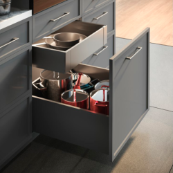 GTV Drawer Axis Pro Soft-Close 222X400 Antracite