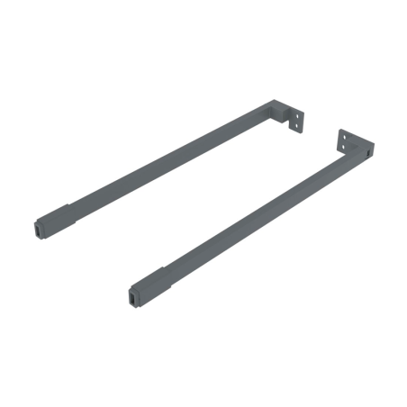 GTV Gallery Square Rail Drawer 450 Anthracite