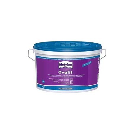 COLA PAPEL PAREDE METYLAN OVALIT 5KG