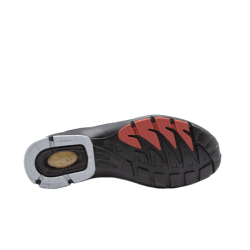 LAVORO 36 Hybrid Safety Shoe Black and Red Laser HD WR Textile S3 SRC ESD