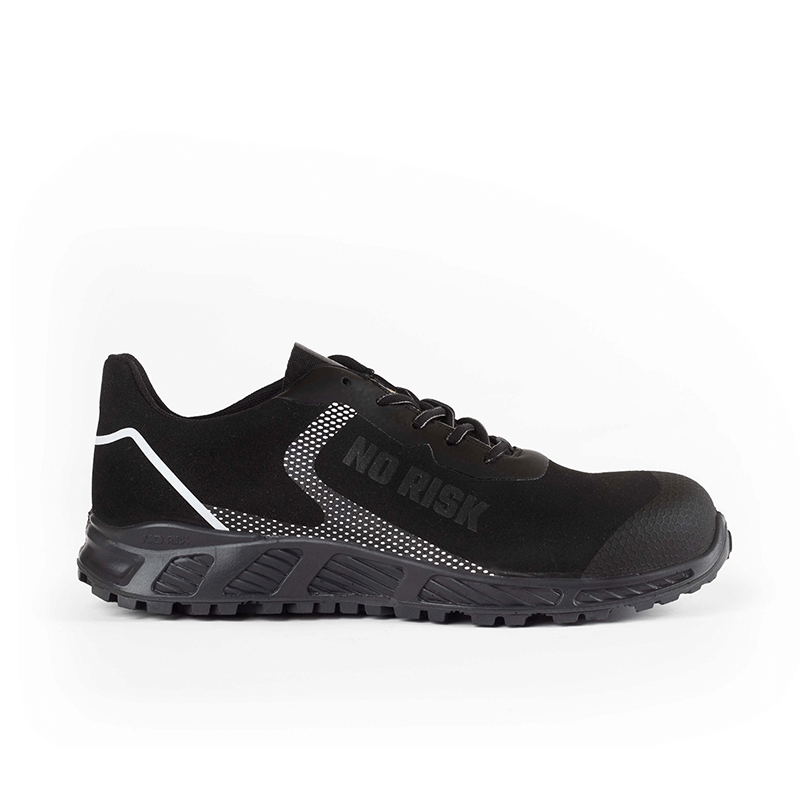 Zapato de Seguridad Black Panther Microfibra hidrófuga S3 SRC WRU ESD 45 NORISK Zapato de Seguridad Black Panther Microfibra hidrófuga S3 SRC WRU ESD 45 NORISK