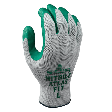 Guante de Algodón  con Recubierto de Nitrilo 350R SHOWA Talla XL