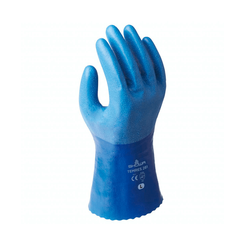 Luva Nitrilo Rugoso Temres 281 L/9 SHOWA Luva Nitrilo Rugoso Temres 281 L/9 SHOWA