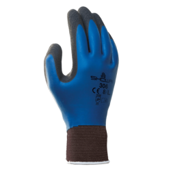 LUVA NYLON REV.DUPLO LÁTEX 306 EU L Azul