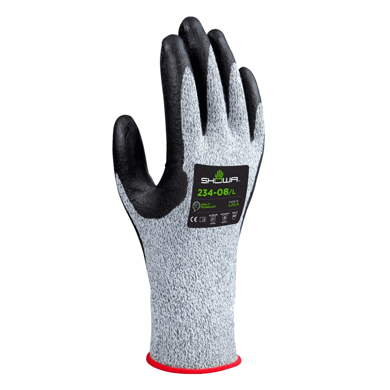 Guante de Nitrilo contra el Calor y el Corte 234 SHOWA Talla S Guante de Nitrilo contra el Calor y el Corte 234 SHOWA Talla S
