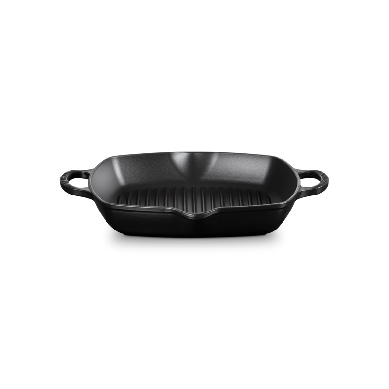 Deep Square Grill Black 30cm - Signature