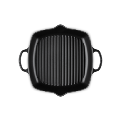 Deep Square Grill Black 30cm - Signature