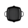 Deep Square Grill Black 30cm - Signature