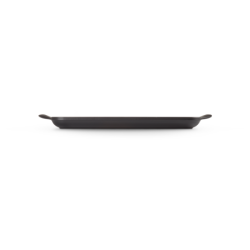 Grelha Lisa Retangular 32cm Preto - Tradition