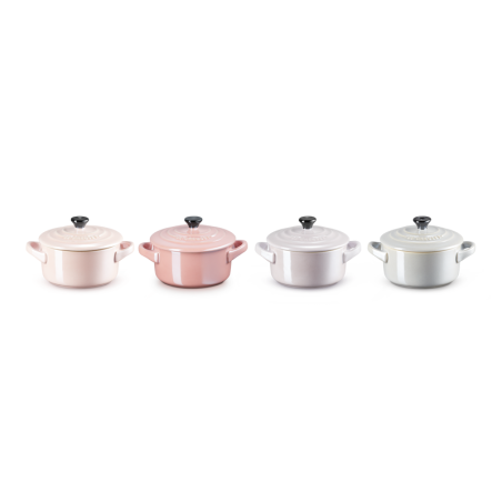SET DE 4 MINI COCOTTES METALLICS CHIFFON