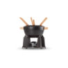 Set Fondue Luxe Hierro Fundido 2L Negro