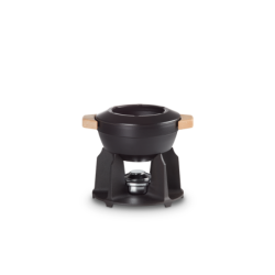 Set Fondue Luxe Ferro Fundido 2L Preto
